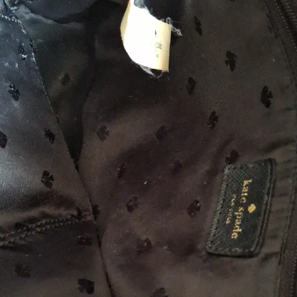 Kate Spade Black and Pink Floral Tote Bag - Picture 8 of 10